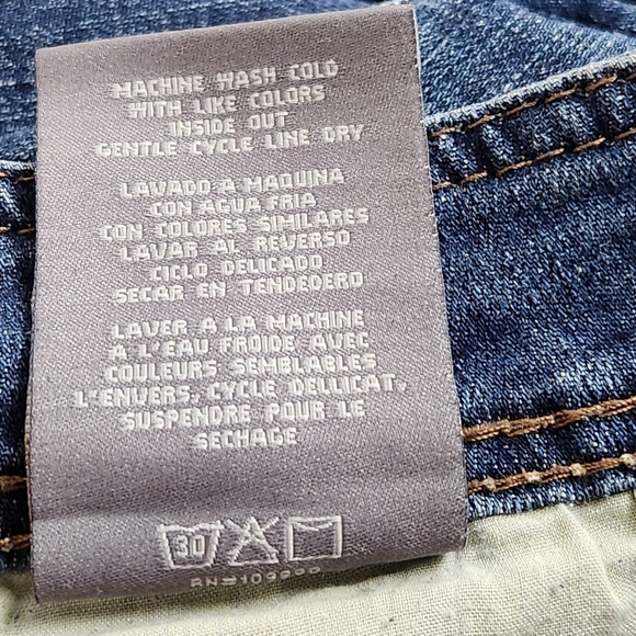 Melissa McCarthy Seven7 Straight Demin Blue Jeans Women's Size 20 - Picture 13 of 13